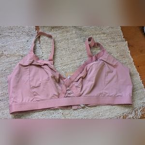 NALA • SUPPORT WIREFREE BRALETTE FABRIC: BIO BUTTER COLOUR: DESERT DUST NWT